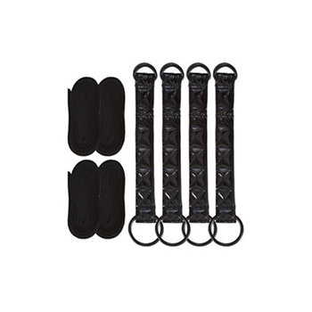 Bed bondage set  (Zwart)